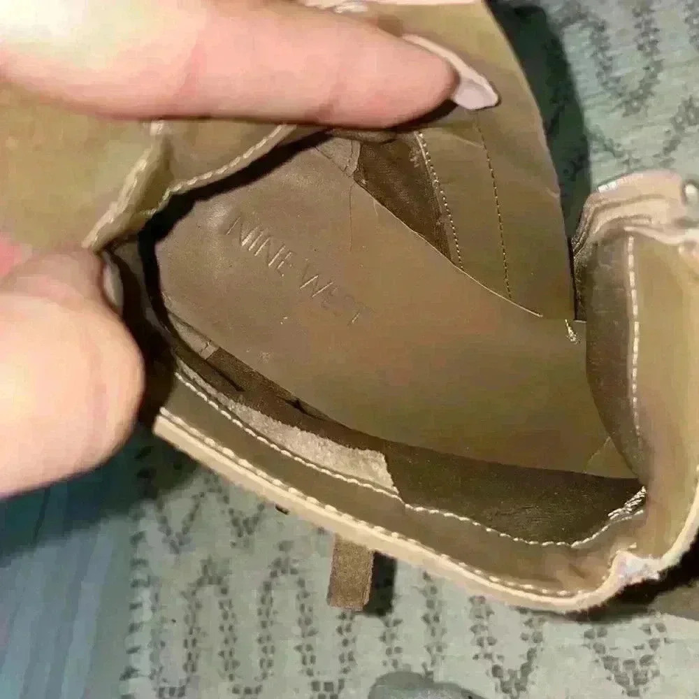Nine West Suede ankle Booties - Picture 7 of 8